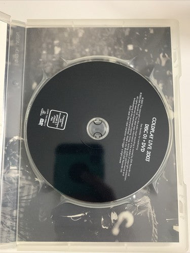 Coldplay – Live 2003 (DVD + CD, 2003, 2-Disc) All Regions