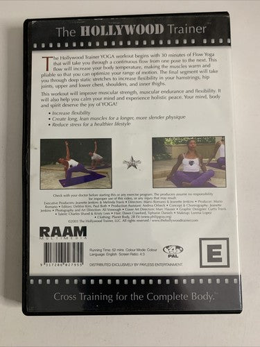 The Hollywood Trainer Yoga (DVD, 2009) Jeanette Jenkins Region 4
