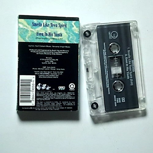 Nirvana – Smells Like Teen Spirit (Cassette, 1991) Australasia DGCCS-19050