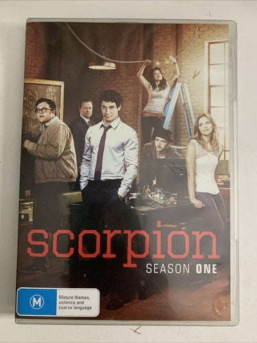 Scorpion : Season 1 (DVD, 2014, 6-Disc) Region 4