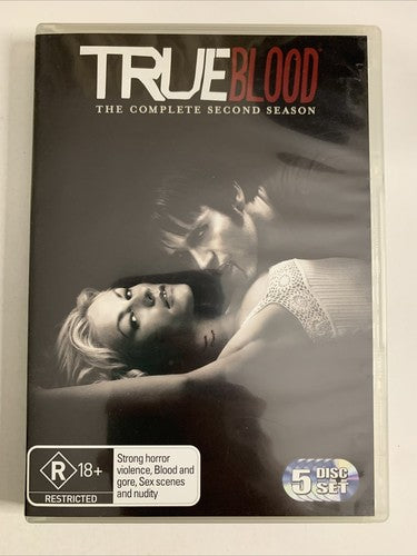 True Blood : Season 2 (DVD, 2009, 5-Disc) Region 4