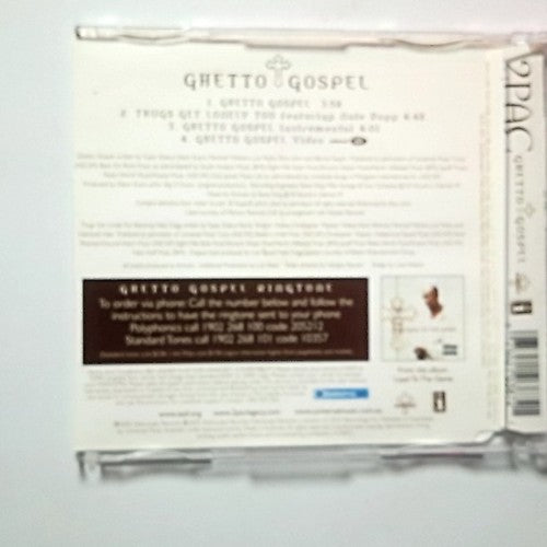 2Pac – Ghetto Gospel (CD, 2005) Australasia 2103872