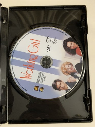 Working Girl (DVD, 1988) Harrison Ford, Melanie Griffith, Sigourney Weaver