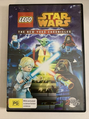 LEGO Star Wars: The New Yoda Chronicles (DVD, 2014, 2-Disc) Animation Region 4