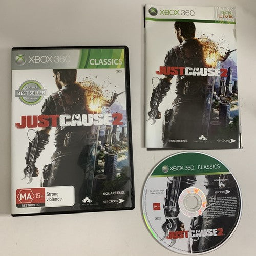 Just Cause 2 Microsoft XBOX 360 PAL Game Complete