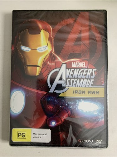 Marvel Avengers Assemble: Iron Man (DVD, 2019) Animation Region 4 NEW