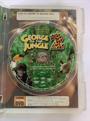 George of the Jungle 2 (DVD, 2003) John Cleese, Julie Benz Region 4