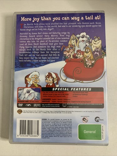Nine Dog Christmas: The Movie (DVD, 2001) Animation Region 4