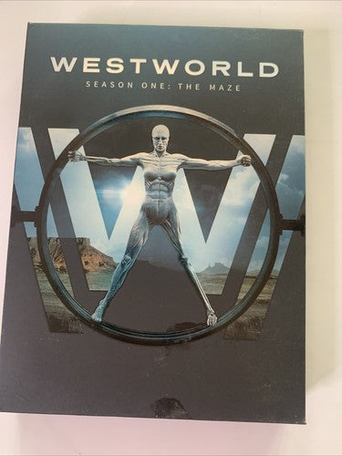 Westworld : Season 1 (DVD, 2016, 3-Disc) Ed Harris, Anthony Hopkins Region 4
