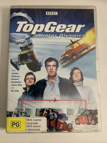 Top Gear: Winter Olympics (DVD, 2006) Jeremy Clarkson, James May Region 4