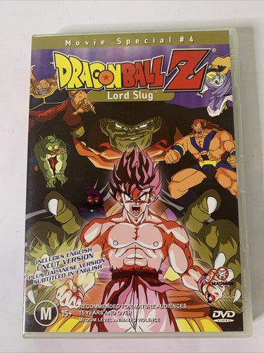 Dragon Ball Z: Lord Slug (DVD, 1991) Anime Movie Region 4