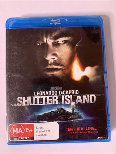 Shutter Island (Blu-ray, 2010) Leonardo DiCaprio, Mark Ruffalo  All Regions