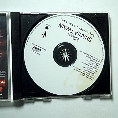 Shania Twain – Beginnings (1989-1990) (CD, 1999) Australia VE15084