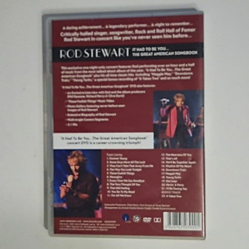 Rod Stewart It Had to Be You: The Great American Songbook (DVD, 2003) All Region