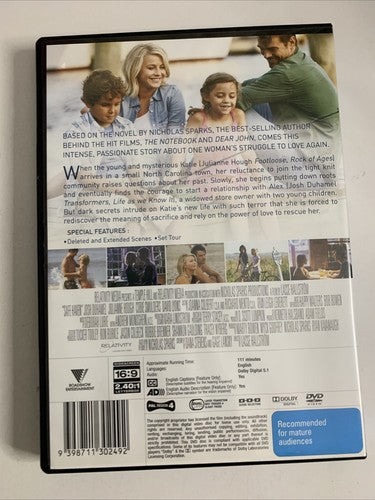 Safe Haven (DVD, 2013) Josh Duhamel, Julianne Hough Region 4 NEW