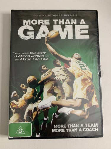 More Than A Game (DVD, 2008) Lebron James Documentary Region 4 NEW