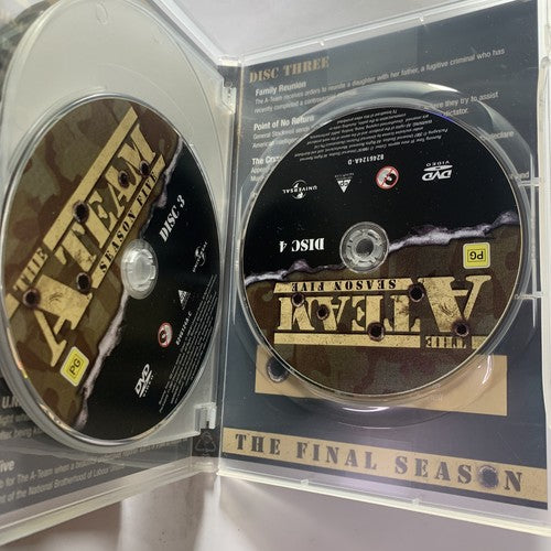 A-Team : Season 5 (DVD, 1985, 4-Disc) Region 4 &2