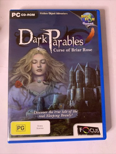 Dark Parables: Curse of Briar Rose PC Windows CD-ROM Hidden Object Game NEW