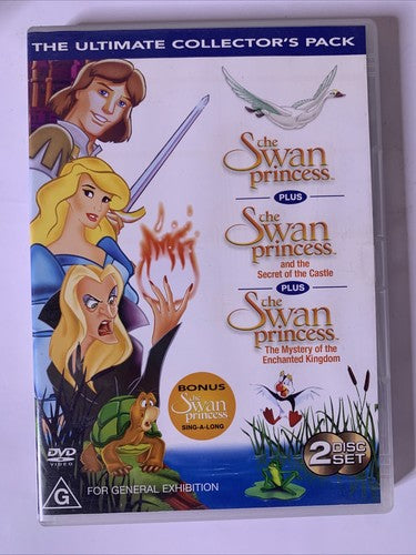 The Swan Princess Trilogy (Ultimate Collector's Edition, DVD, 1994) Region 4