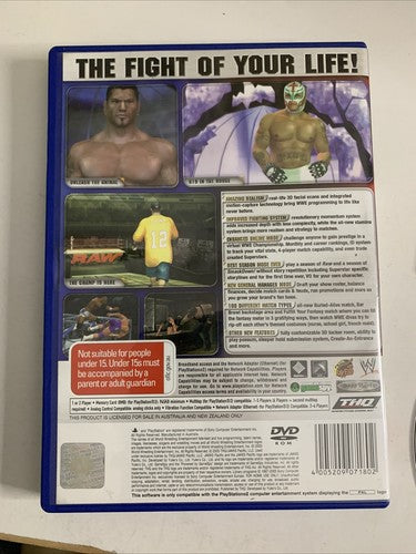WWE Smackdown vs Raw 2006 PS2 Sony PlayStation 2 PAL Game Complete