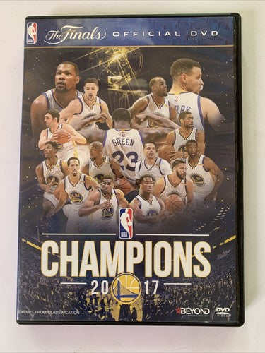 NBA 2017 Champions (DVD, 2017) Region 4
