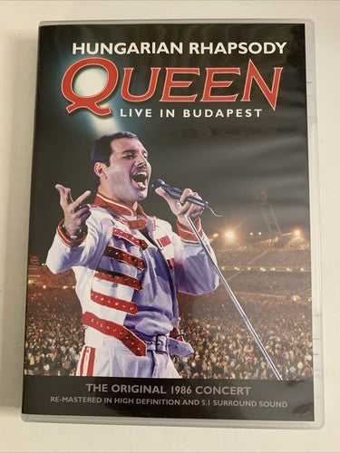 Queen – Hungarian Rhapsody - Live In Budapest (DVD, 2012) All Regions NEW