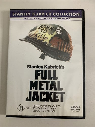 Full Metal Jacket (DVD, 1987) Matthew Modine, Vincent D'onofrio Region 4