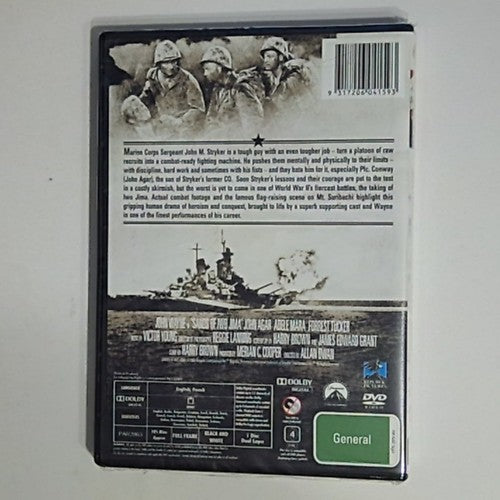 Sands of Iwo Jima (DVD, 1949) John Wayne Region 4 NEW