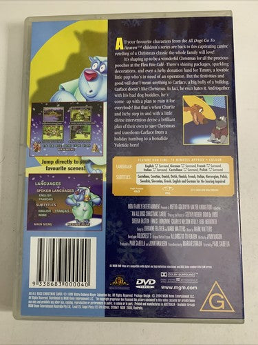 An All Dogs Christmas Carol (DVD, 1998) Animated Movie Region 4