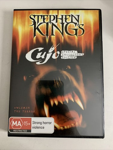 Cujo (Special Collector's Edition, DVD, 1983) Stephen King Horror Region 4
