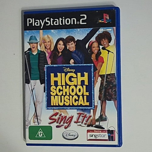 High School Musical: Sing It! (PS2, 2007) PAL Karaoke Game