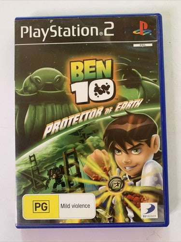 Ben 10: Protector of Earth PS2 Sony PlayStation 2 PAL Game Complete