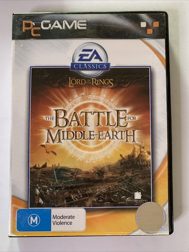 Lord of the Rings: The Battle For Middle-Earth PC Windows DVD Strategy Game