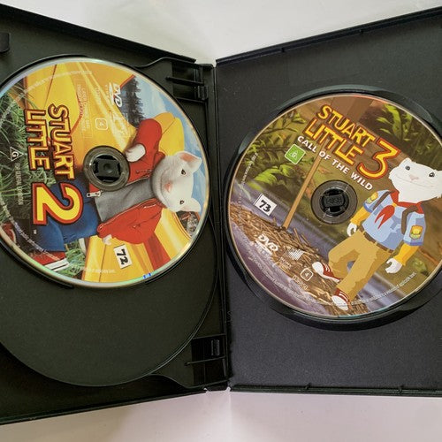 The Stuart Little 1, 2, 3 Collection (DVD, 1999) Animation Region 4