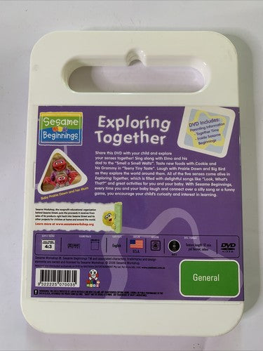 Sesame Beginnings: Exploring Together (DVD, 2008) Elmo Region 4