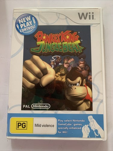 Donkey Kong : Jungle Beat Nintendo Wii PAL Game Complete
