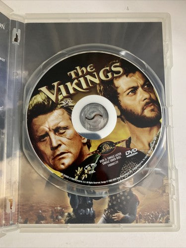 The Vikings (DVD, 1958) Kirk Douglas, Tony Curtis, Janet Leigh Region 4