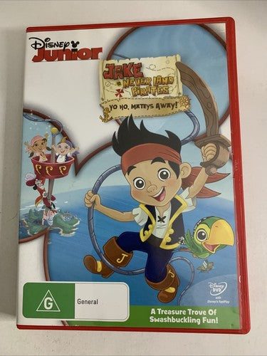 Jake and the Never Land Pirates: Yo Ho, Mateys Away! (DVD, 2011) Disney Region 4
