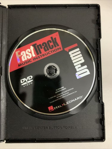 Fast Track : Drums Method 1 (DVD) Learn How To Play Drums All Regions