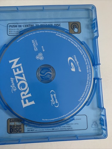 Frozen (Blu-ray, 2013) Disney Animated Film All Regions