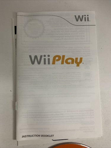 Wii Play (Nintendo Wii, 2006) PAL Game Complete