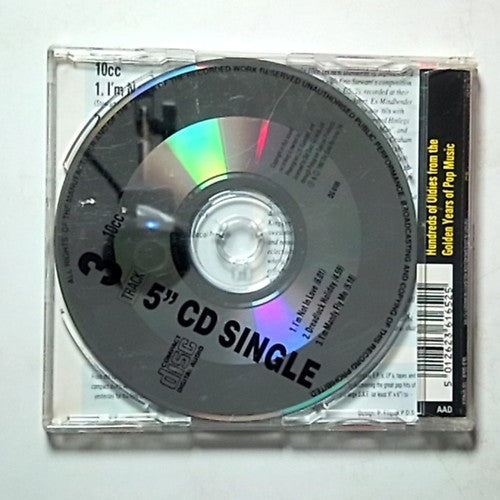 10cc – I'm Not In Love / Dreadlock Holiday / I'm Mandy Fly Me (CD, 1992)