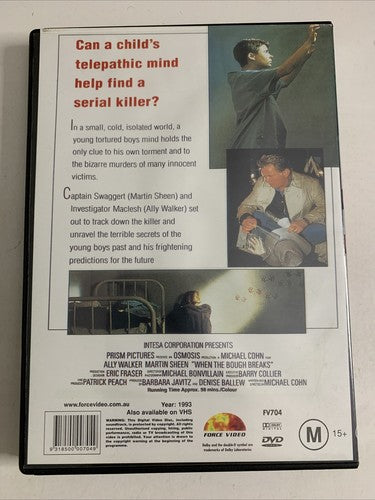 When the Bough Breaks (DVD, 1986) Martin Sheen, Ron Perlman All Regions