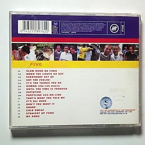 Five – Five (CD, 1998) Europe 74321589762