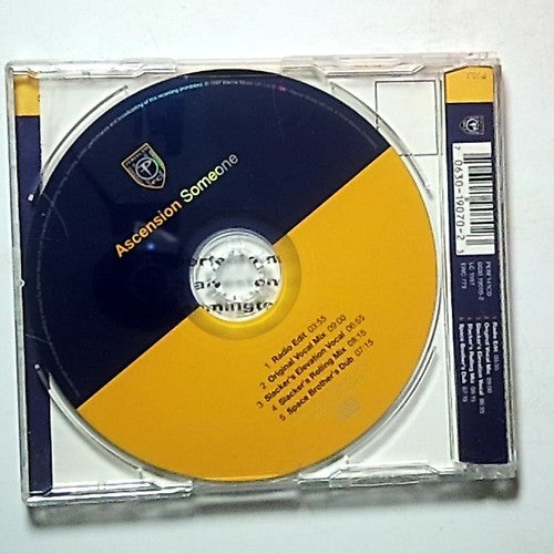 Ascension – Someone (Includes The Slacker Mixes) (CD, 1997) Europe PERF141CD