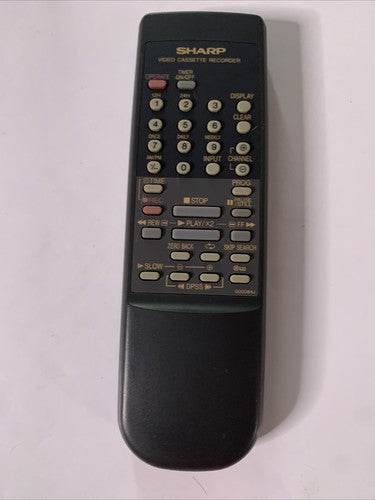 Genuine Sharp G0008AJ Remote Control For VCR Player Recorder