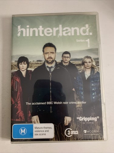 Hinterland : Series 1 (DVD, 2013, 3-Disc) Region 4 NEW