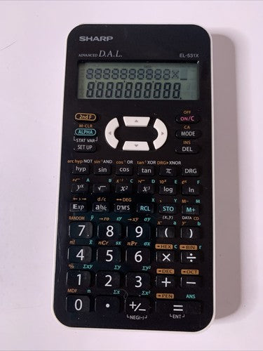 Sharp EL-531X Scientific Calculator with Cover