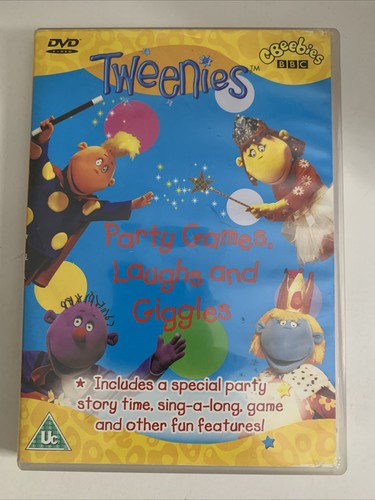 Tweenies: Party Games, Laughs and Giggles (DVD, 2003)  Region 4 &2