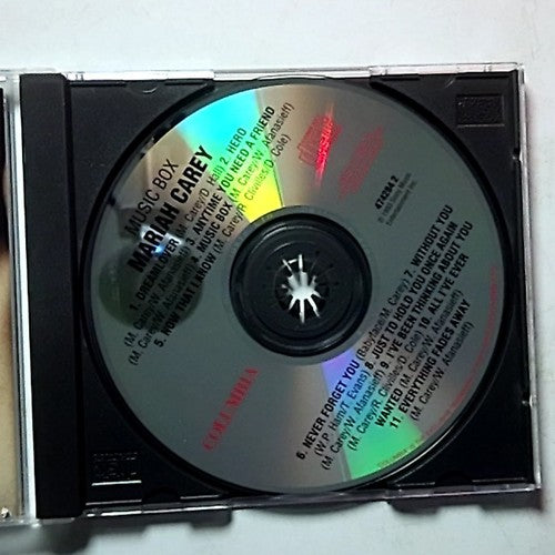 Mariah Carey – Music Box (CD, 1994) Australia 474284.9